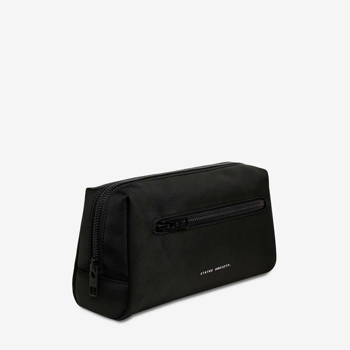 Hunter Recycled Toiletry Bag Small - Black - Image 3