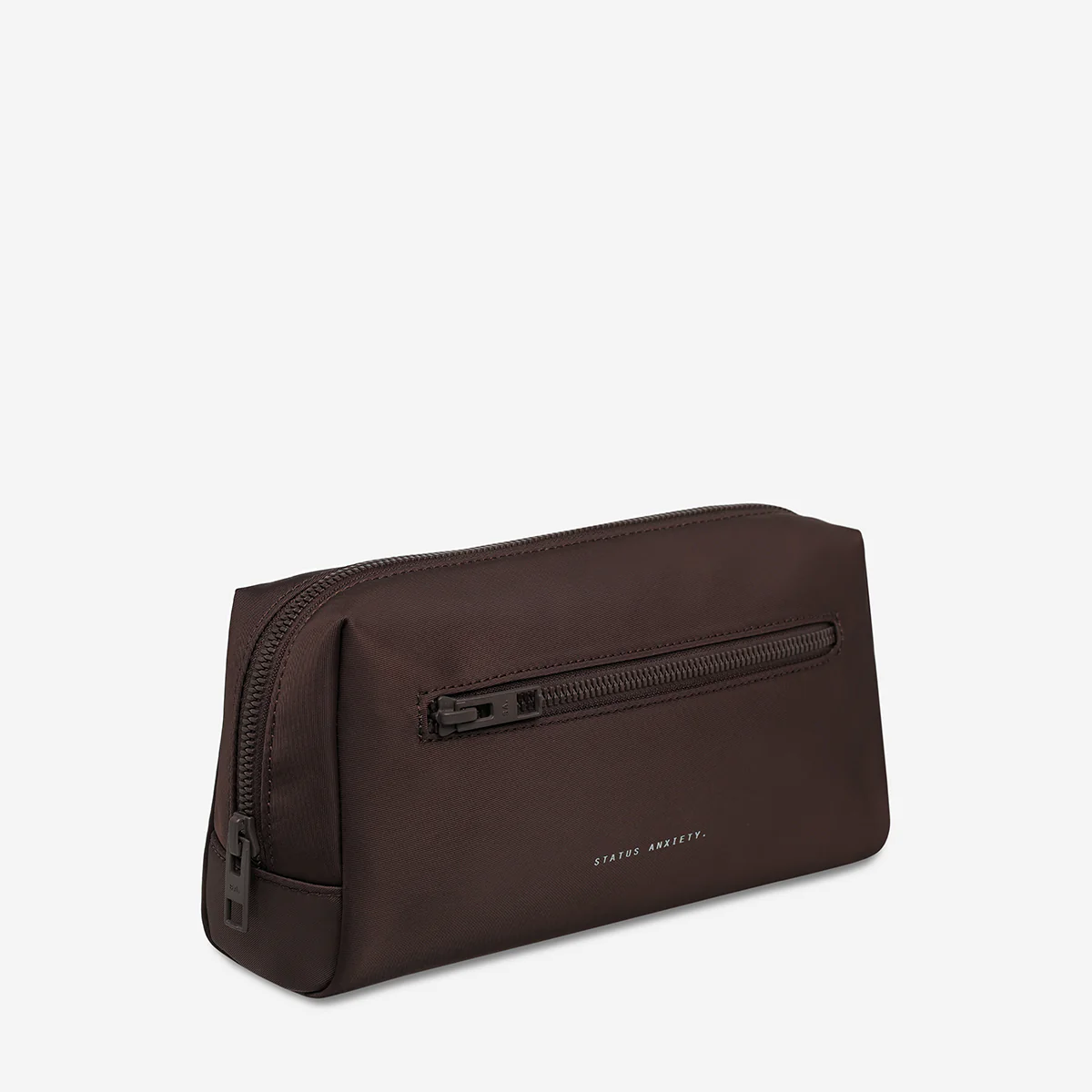 Hunter Recycled Toiletry Bag Small - Truffle - Image 3