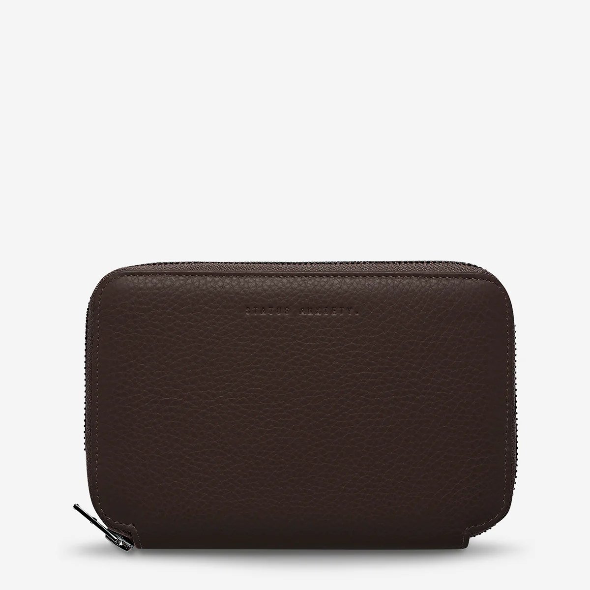 Nowhere To Be Found Passport Wallet - Cocoa