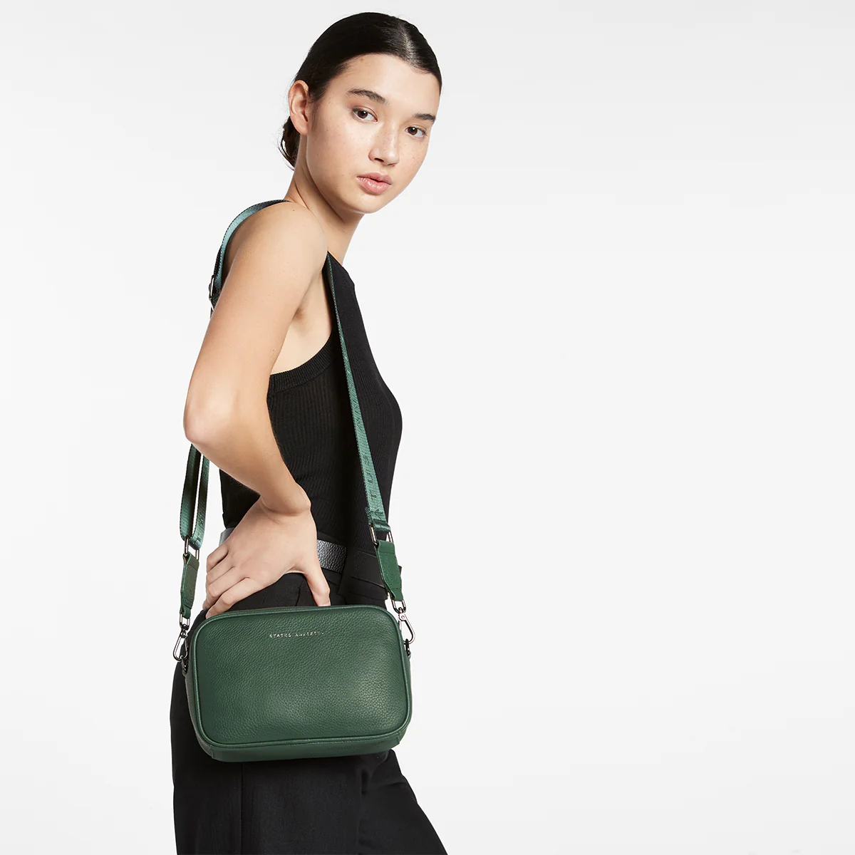 Plunder Bag With Dual Straps - Green - Image 11