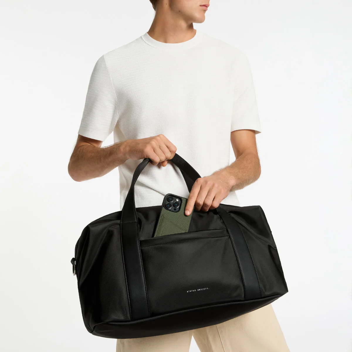 Rainey Recycled Bag - Black - Image 9