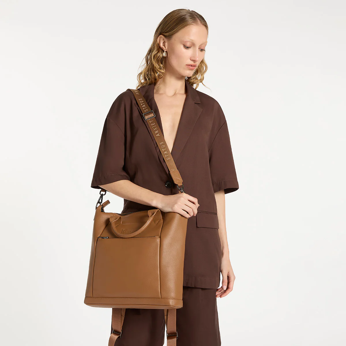 Web Strap Thin - Camel - Image 2